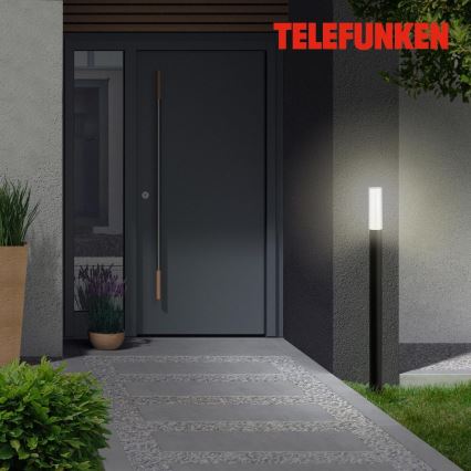Briloner 311505TF - LED Āra lampa LED/8W/230V IP44 4000K 97 cm melna