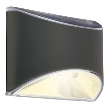 Briloner 3133015 - LED Saules sienas lampas LED/2W/3,7V IP44 3000K 300 mAh