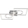Briloner 3135-018 - LED Aptumšojama griestu lampa FRAME LED/43,8W/230V 3000K