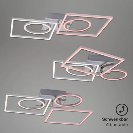 Briloner 3135-018 - LED Aptumšojama griestu lampa FRAME LED/43,8W/230V 3000K