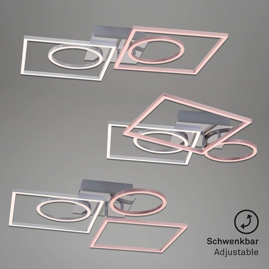 Briloner 3135-018 - LED Aptumšojama griestu lampa FRAME LED/43,8W/230V 3000K