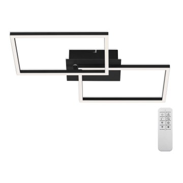 Briloner 3149-018 - LED Aptumšojama virsapmetuma lustra FRAME 2xLED/15W/230V + tālvadības pults