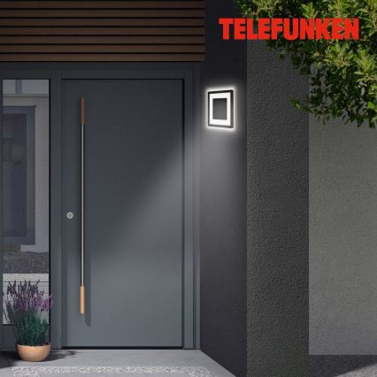Briloner 315905TF - LED Āra sienas lampa LED/15W/230V IP44 4000K melna