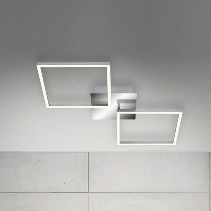 Briloner 3192-018 - LED Griestu gaismeklis FRAMES 2xLED/16W/230V