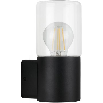 Briloner 320505TF - Āra sienas lampa 1xE27/12W/230V IP44 melna