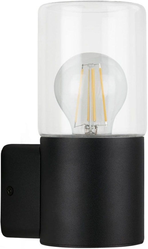 Briloner 320505TF - Āra sienas lampa 1xE27/12W/230V IP44 melna