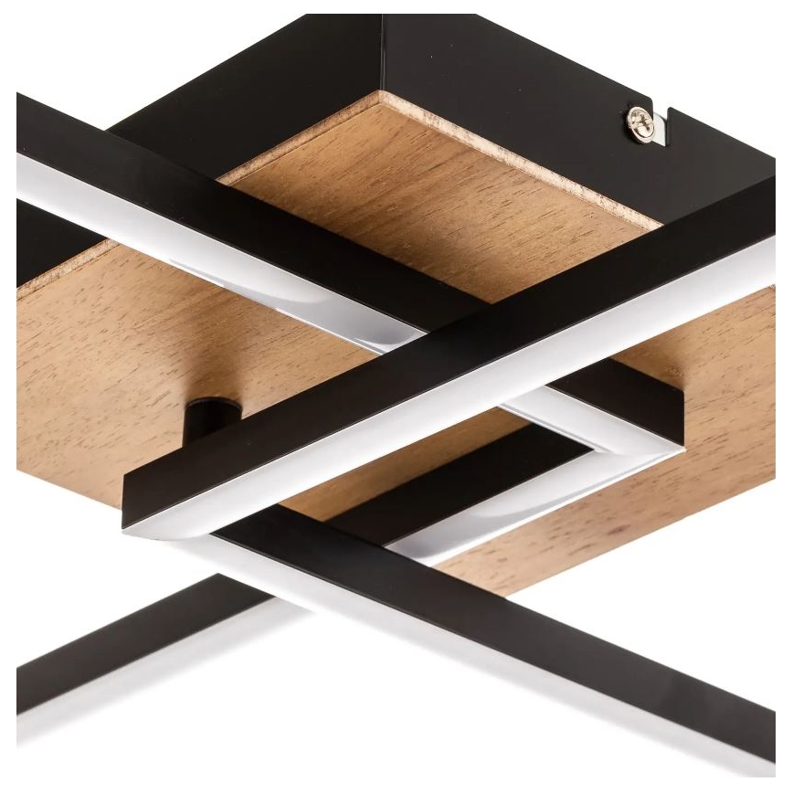 Briloner 3210-014 - LED Aptumšojama griestu lampa FRAME 2xLED/11W/230V brūna