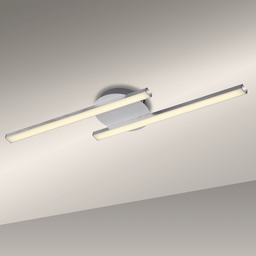 Briloner 3257-029 - LED Virsapmetuma lustra GO 2xLED/6W/230V