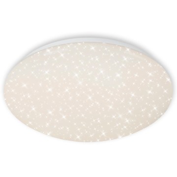 Briloner 3373-016 - LED aptumšojama griestu lampa STARRY LED/15W/230V 3000-6500K diam. 28 cm balta + tālvadības pults