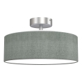 Briloner 3375-024 - Griestu lampa 1xE27/40W/230V d. 30 cm pelēka