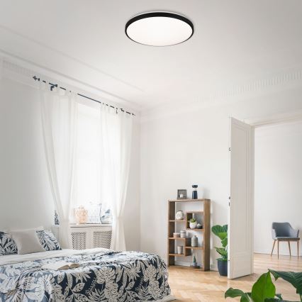 Briloner 3430-015 - LED Aptumšojama griestu lampa MANNY LED/48W/230V + tālvadības pults