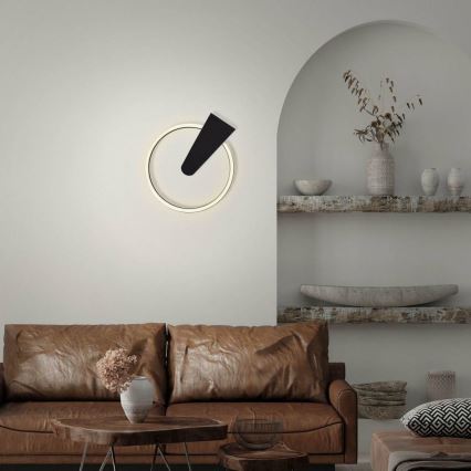 Briloner 3542-015 - LED Aptumšojama griestu lampa NICO LED/12W/230V melna