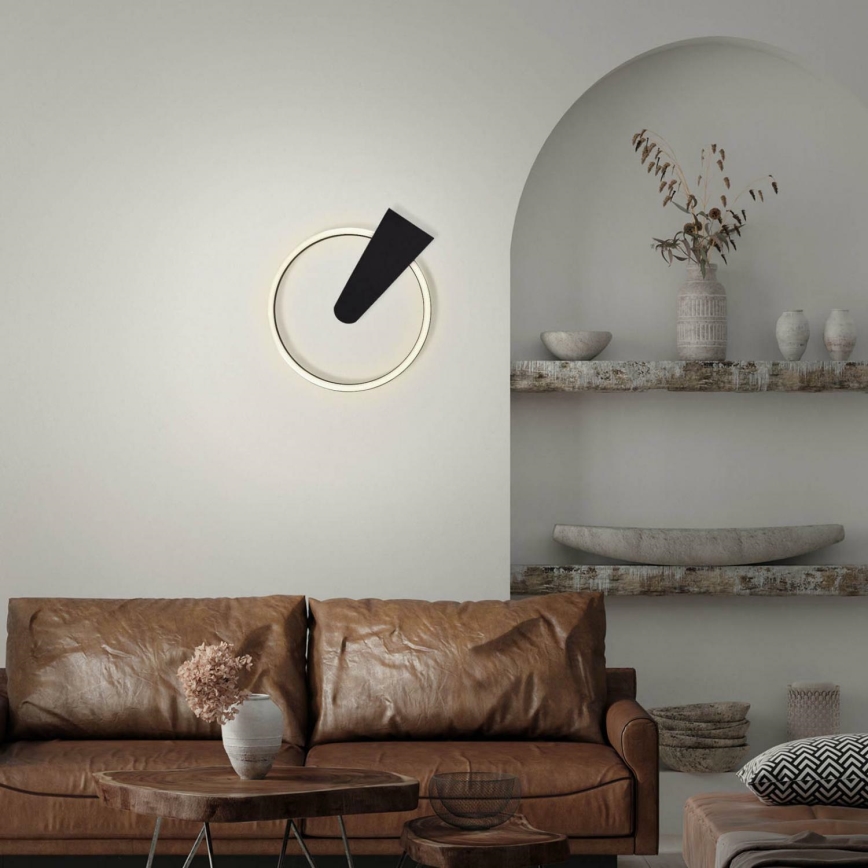 Briloner 3542-015 - LED Aptumšojama griestu lampa NICO LED/12W/230V melna