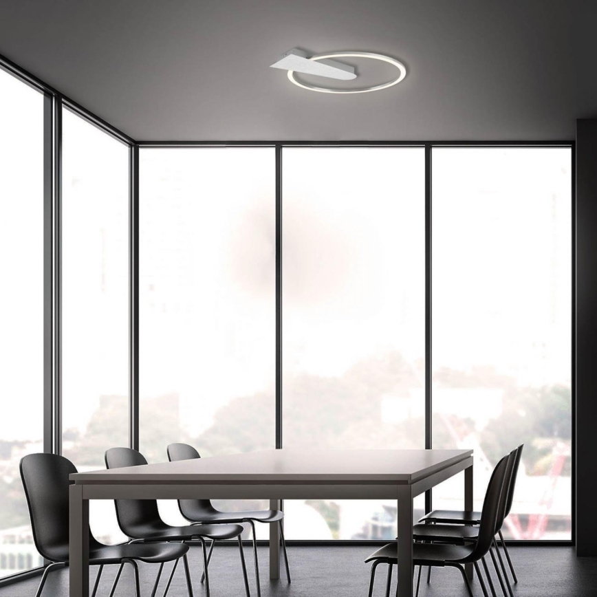 Briloner 3542-018 - LED Aptumšojama griestu lampa NICO LED/12W/230V hroms