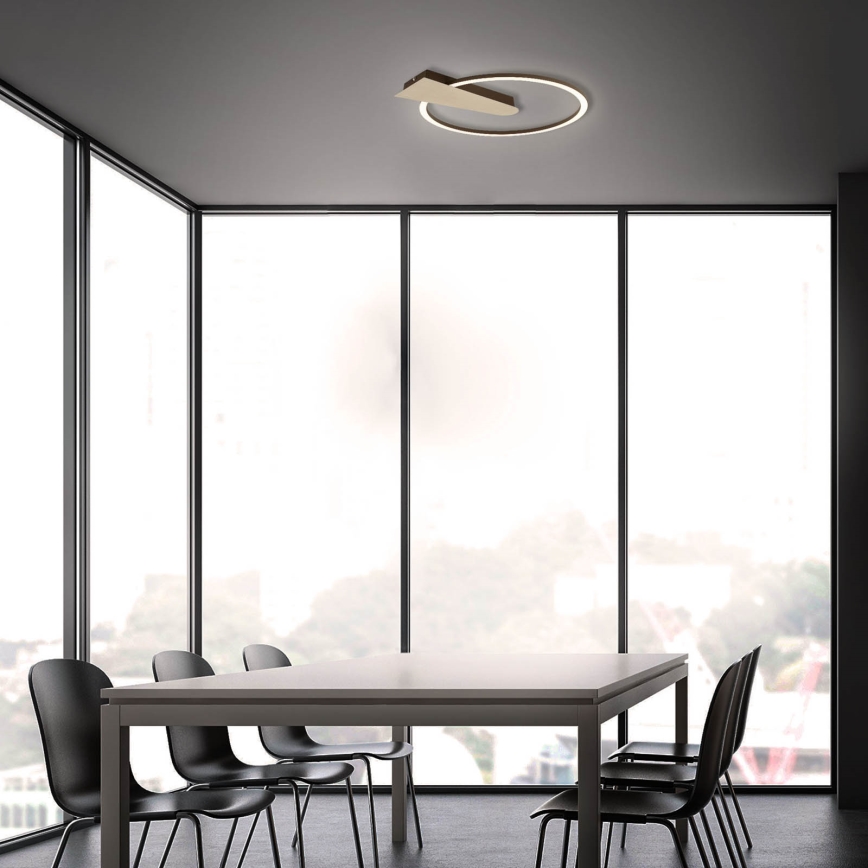 Briloner 3542017 - LED Aptumšojama griestu lampa NICO LED/12W/230V zelta