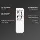 Briloner 3567-018 - LED Aptumšojama griestu lampa FRAME LED/25W/230V 2700-6500K + tālvadības pults