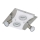 Briloner 3582-042 - LED Griestu lampa RIPOSO 2xLED/5W/230V + 2xGU10/3W