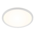 Briloner 3642-416 - LED Vannas istabas griestu lampa SLIM LED/19W/230V IP44 balta