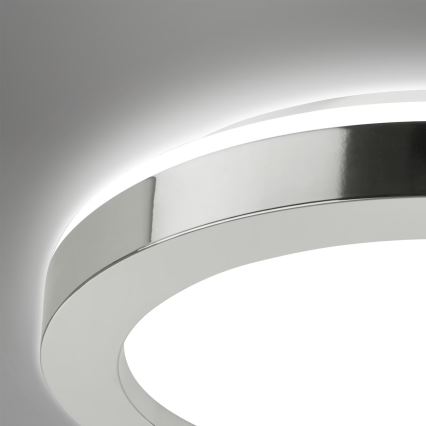 Briloner 3673-018 - LED Vannas istabas griestu lampa SPLASH LED/28W/230V d. 41 cm