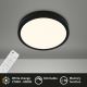 Briloner 3701-015 - LED Aptumšojama griestu lampa RUNA LED/18W/230V 2700-6500K + tālvadības pults
