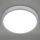 Briloner 3709-014 - LED RGBW Aptumšojama griestu lampa LED/22W/230V 4000K d. 38 cm sudraba + tālvadības pults