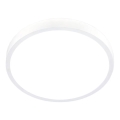 Briloner 3709-016 - LED RGBW Aptumšojama griestu lampa LED/22W/230V 4000K d. 38 cm balta + tālvadības pults