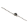 Briloner 3717-025 - LED Virsapmetuma lustra REY 2xLED/12W/230V melna