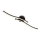 Briloner 3718-025 - LED Virsapmetuma lustra REY 2xLED/6W/230V melna
