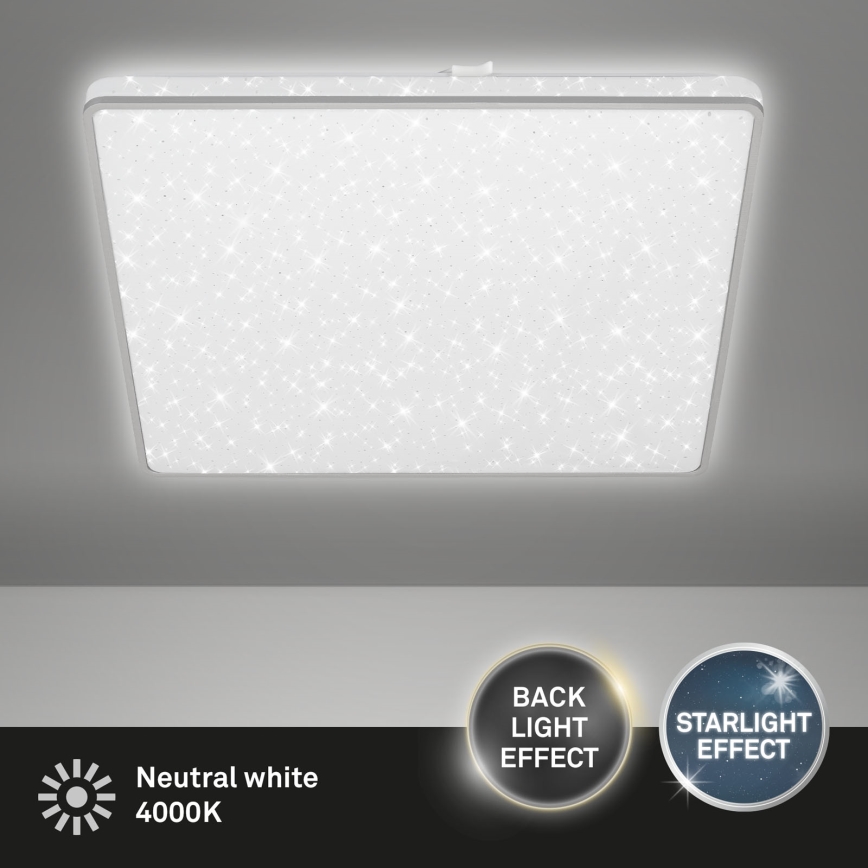Briloner 3749-414 - LED Griestu lampa LINO LED/24W/230V matēts hroms