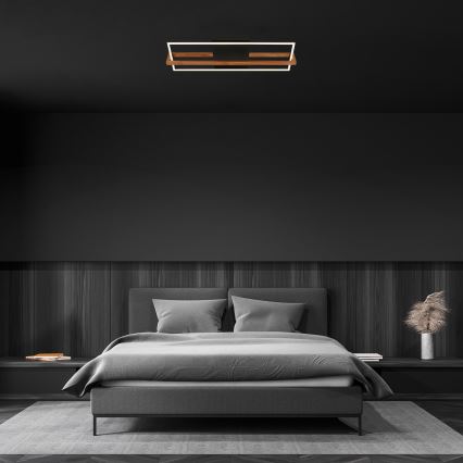 Briloner 3777-015 - LED griestu gaismeklis FRAME LED/21W/230V 3000K melns