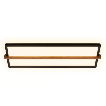 Briloner 3846015 - LED griestu gaismeklis REMSA LED/22W/230V 3000K 60,5x20 cm melns