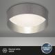 Briloner 3882-014 - LED Griestu lampa MAILA STARRY LED/18W/230V pelēka/sudraba