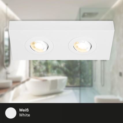 Briloner 3996026 - LED Starmetis CTS 2xLED/4W/230V 2700/4000K balta