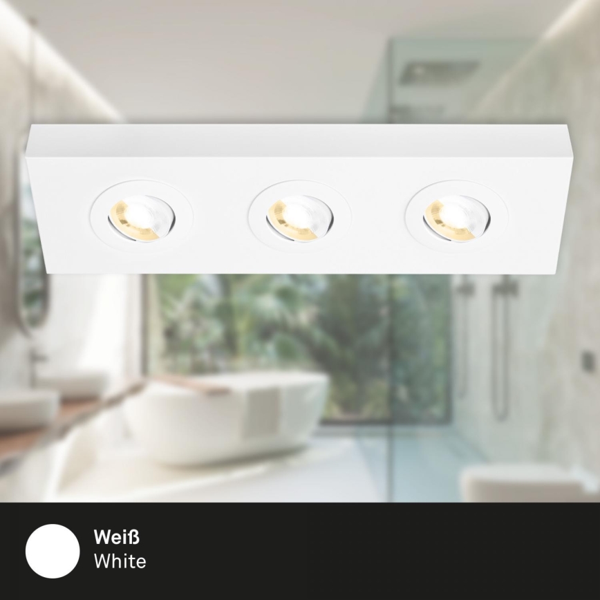 Briloner 3996036 - LED Starmetis CTS 3xLED/4W/230V 2700/4000K balta