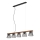 Briloner 4077-055 - Pakaramā lampa uz kabeļa WOOD & STYLE 5xE14/25W/230V, kaučuka koks