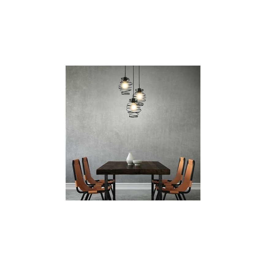 Briloner 4870-035 - Pakaramā lampa uz troses 3xE27/60W/230V