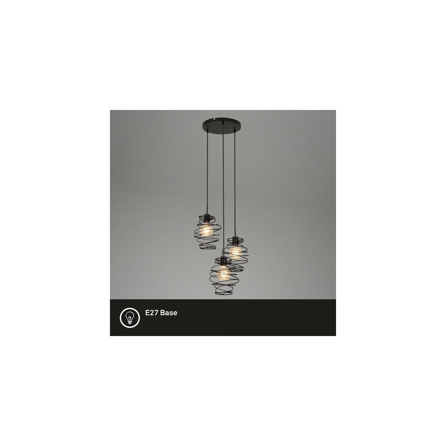 Briloner 4870-035 - Pakaramā lampa uz troses 3xE27/60W/230V