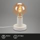 Briloner 7023-016 - Galda lampa TEEPU 1xE27/10W/230V balta