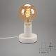 Briloner 7023-016 - Galda lampa TEEPU 1xE27/10W/230V balta
