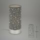Briloner 7028-014 - Galda lampa STARRY SKY 1xE14/25W/230V pelēka