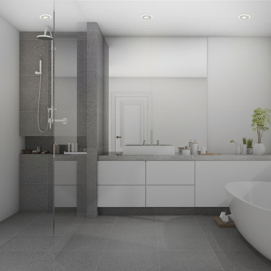 Briloner 7039034 - Komplekts 3x LED vannas istabas iebūvējamais griestu gaismeklis LED/5W/230V IP44 matēts hroms