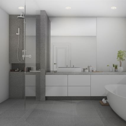 Briloner 7039036 - Komplekts 3xLED vannas istabas iebūvējamie griestu gaismekļi 3xLED/5W/230V IP44 balti