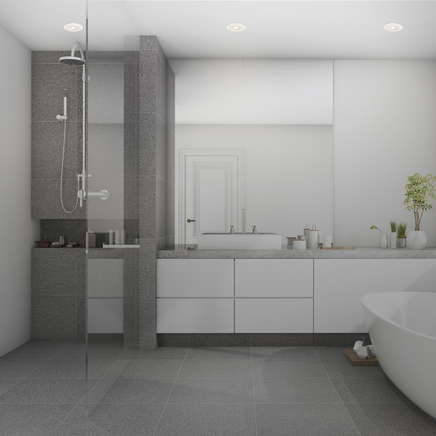 Briloner 7039036 - Komplekts 3xLED vannas istabas iebūvējamie griestu gaismekļi 3xLED/5W/230V IP44 balti