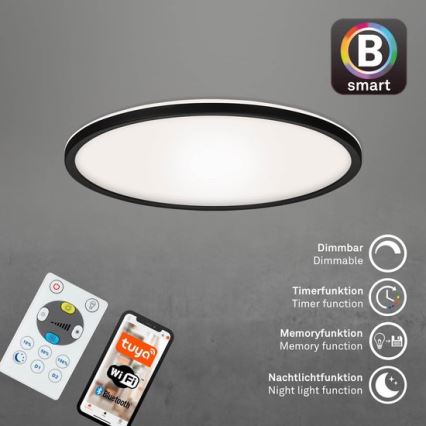 Briloner 7059-015 - LED Aptumšojama griestu lampa SLIM LED/22W/230V 2700-6500K Wi-Fi Tuya + tālvadības pults