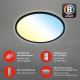 Briloner 7059-015 - LED Aptumšojama griestu lampa SLIM LED/22W/230V 2700-6500K Wi-Fi Tuya + tālvadības pults