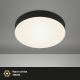 Briloner 7065-015 - LED Griestu lampa FLAME LED/16W/230V melna