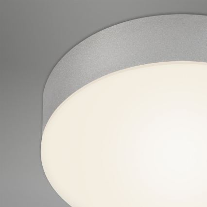 Briloner 7066-014 - LED Griestu lampa FLAME LED/21W/230V 3000K sudraba d. 28,7 cm