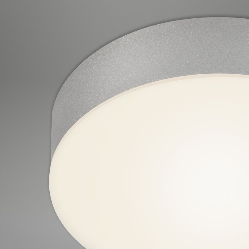 Briloner 7066-014 - LED Griestu lampa FLAME LED/21W/230V 3000K sudraba d. 28,7 cm