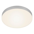 Briloner 7066-014 - LED Griestu lampa FLAME LED/21W/230V 3000K sudraba d. 28,7 cm