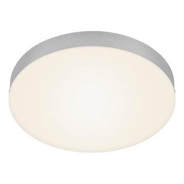 Briloner 7066-014 - LED Griestu lampa FLAME LED/21W/230V 3000K sudraba d. 28,7 cm
